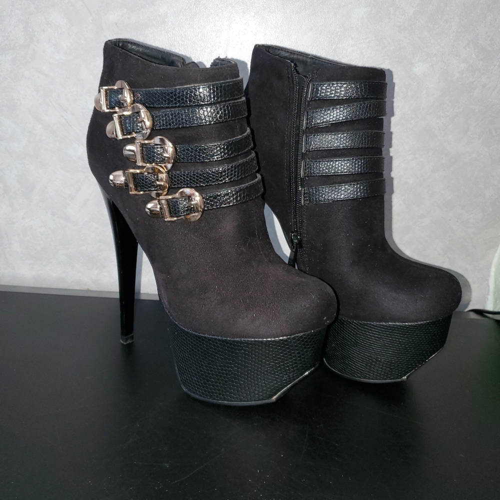 Wild Pair platform booties